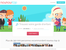 Tablet Screenshot of nounou-top.fr